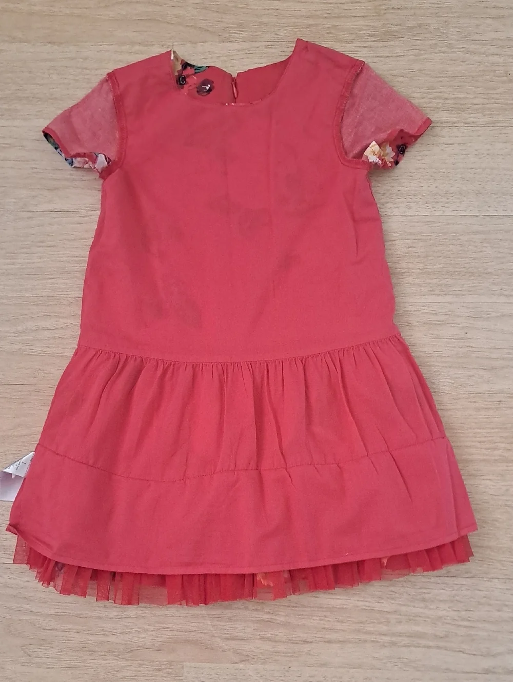 GAP Red Floral Kids Dress